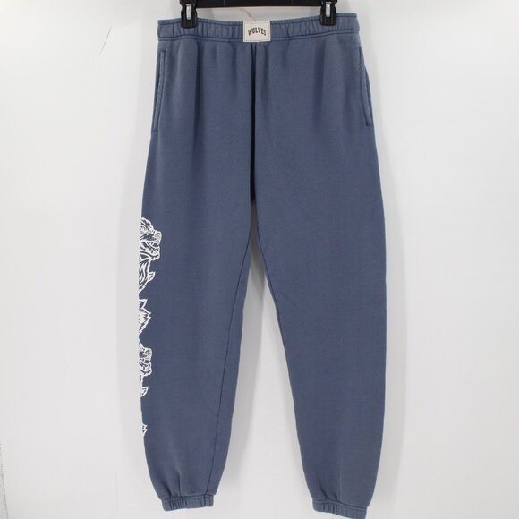 Darc Sport She Wolves Sweatpants Women Medium Cotton Elastic Waist Jogger blue - Picture 1 of 14